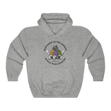 "Survivors Of The Corona World Wide Stoners" Hoodie With MG Cannabis Seed In The Back