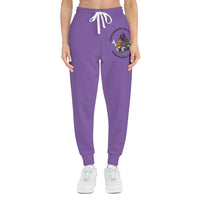 Survivors of the Corona World Wide Stoners Athletic Joggers (Purp) Large Only